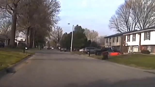 Dash cam. Near miss