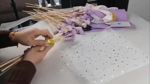 Lollipop bouquet tutorial/6