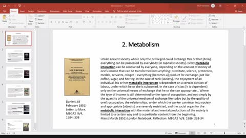 Karl Marx's ecosocialism: study group on Saito's book