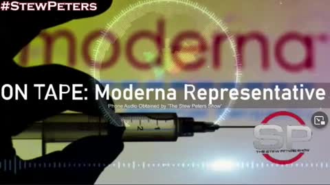 Moderna rep admits everyone is part of an experiment