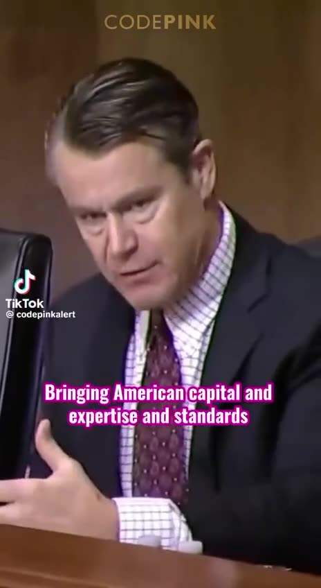 US Senator Todd Young says the quiet part out loud…