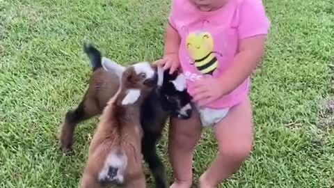 adorable baby and the cuteness of the lamps