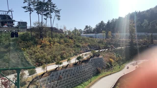 Skyline Luge in Korea