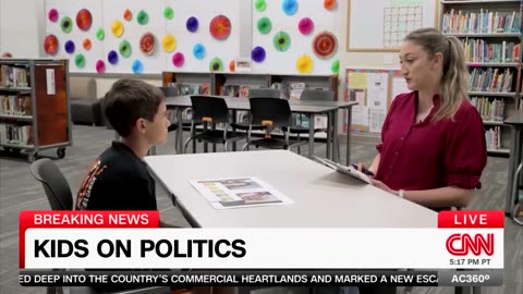 CNN Reporter Asks Child For One Word To Describe Kamala, His Response Is Hilarious