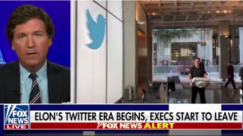 Tucker Carlson Elon Musk officially owns twitter