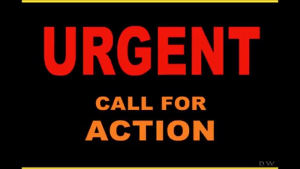 URGENT CALL TO ACTION - The Worldwide Revolution Begins