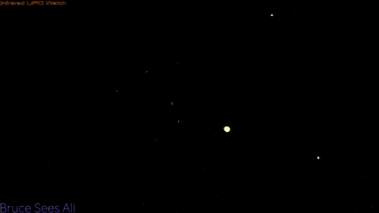 Infrared Ufo Observation here in Canada there re thousands flying by on a clear night