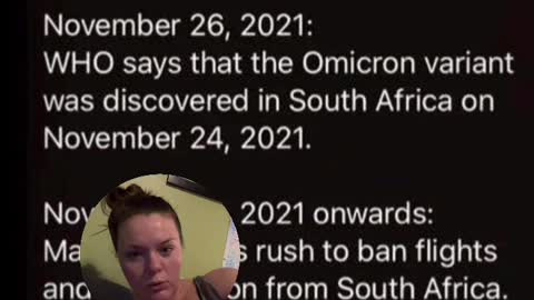 Omicron Variant + It’s “Connection” to South Africa