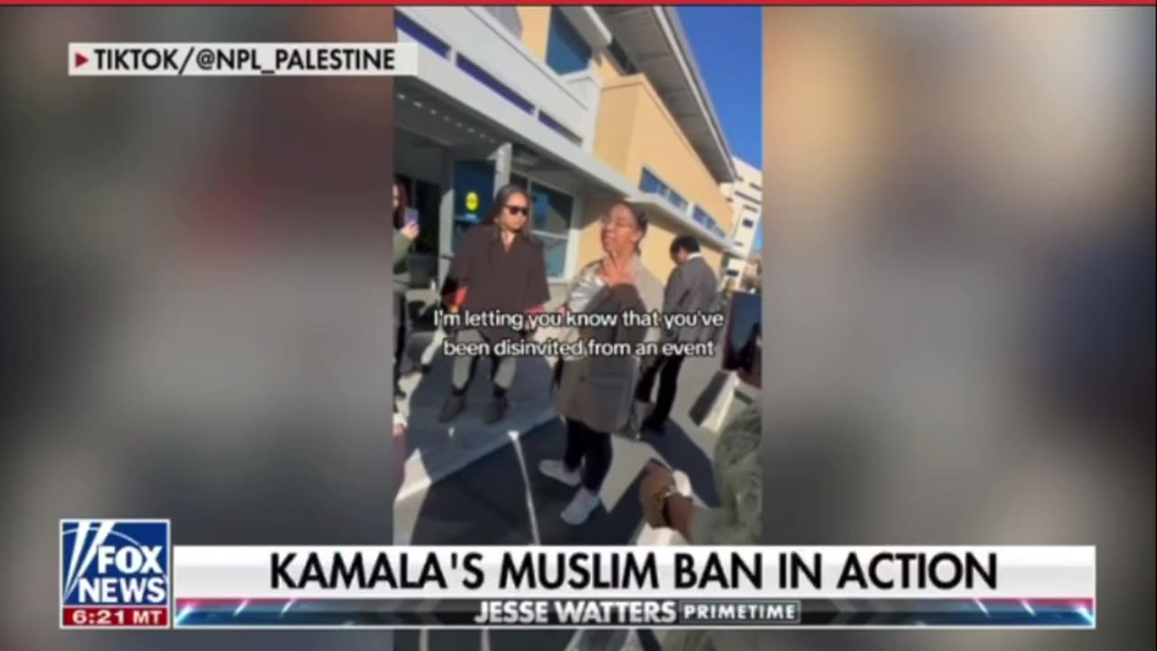 Muslims kicked out of Kamala’s event