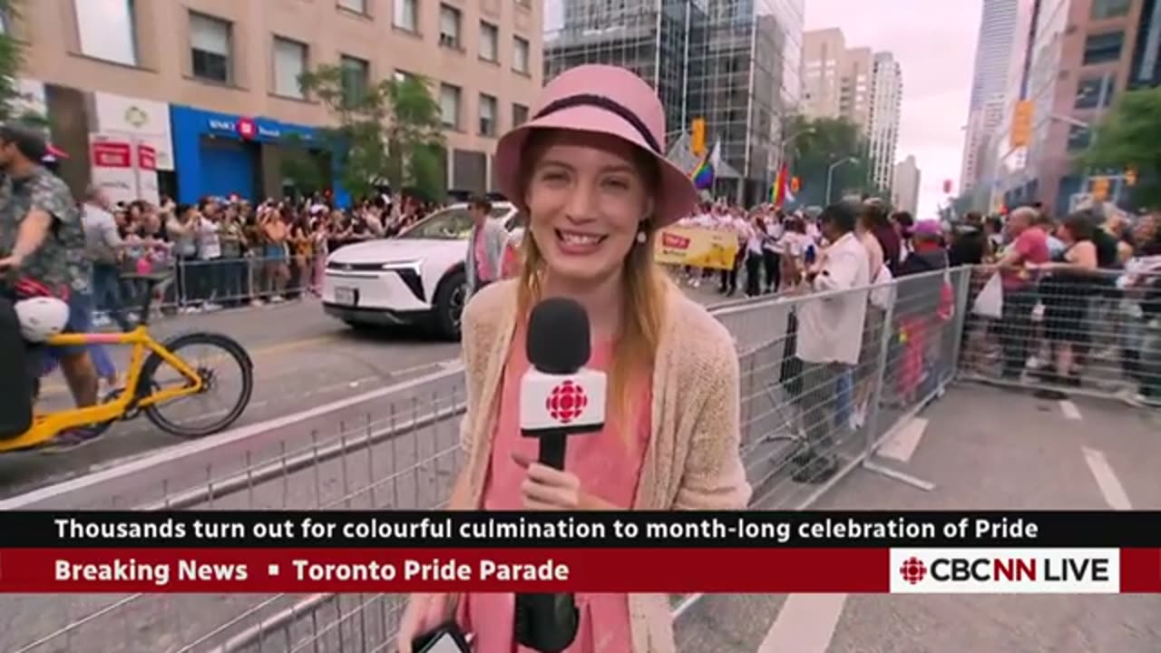 Thousands gather for Pride parade in downtown Toronto CBC News