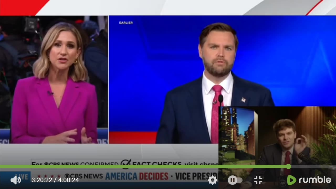 Nick Fuentes VP debate review