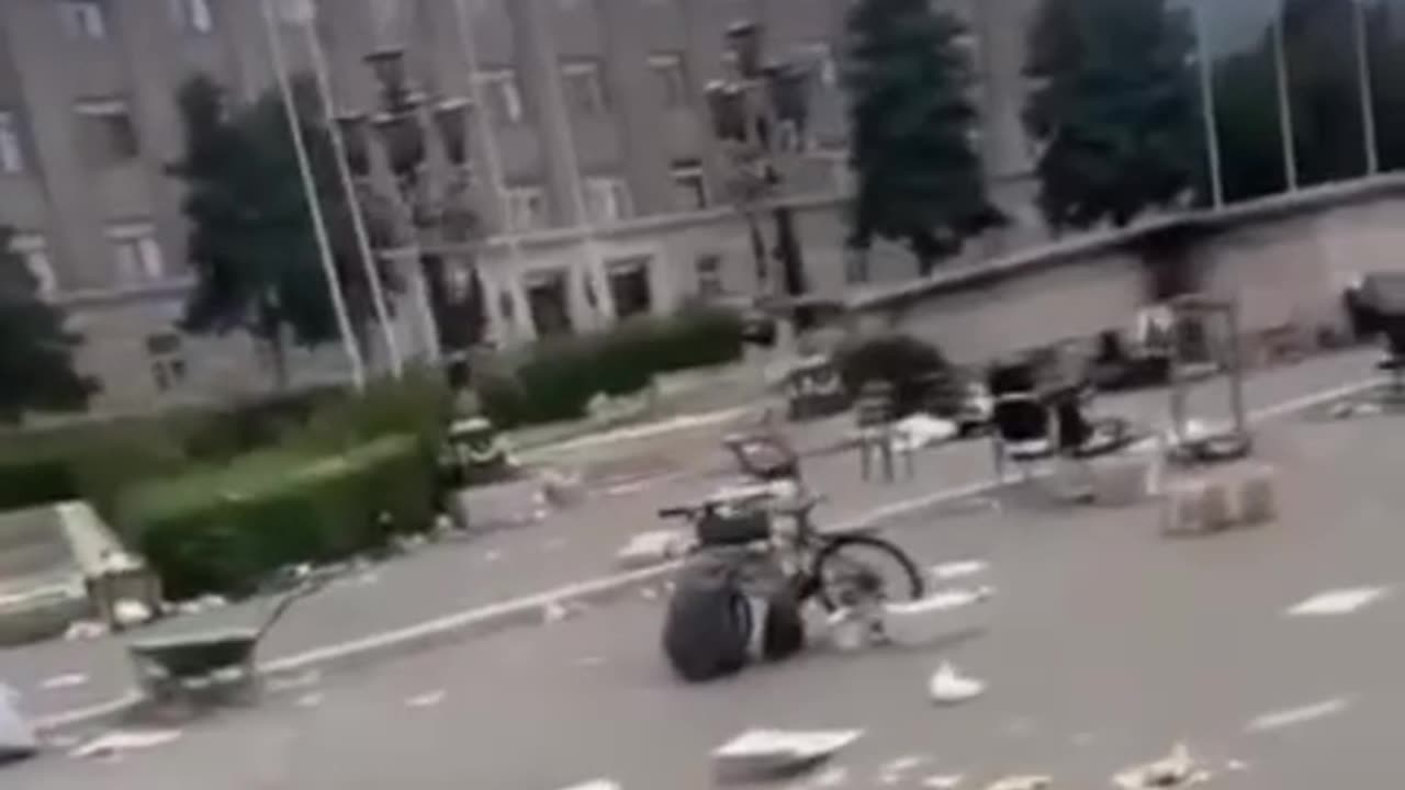 The abandoned town of Stepanakert.