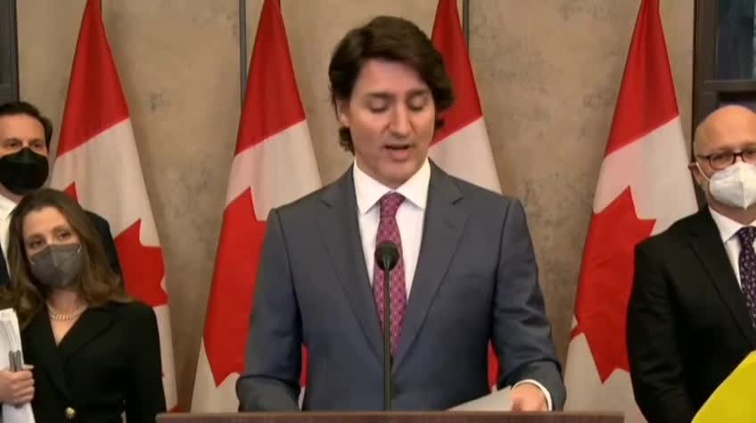 Trudeau annonces emergencies' act