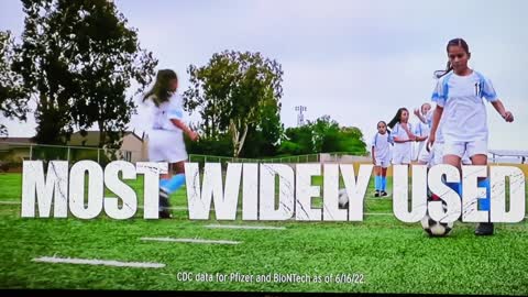 Pfizer ad for vaccine in kids