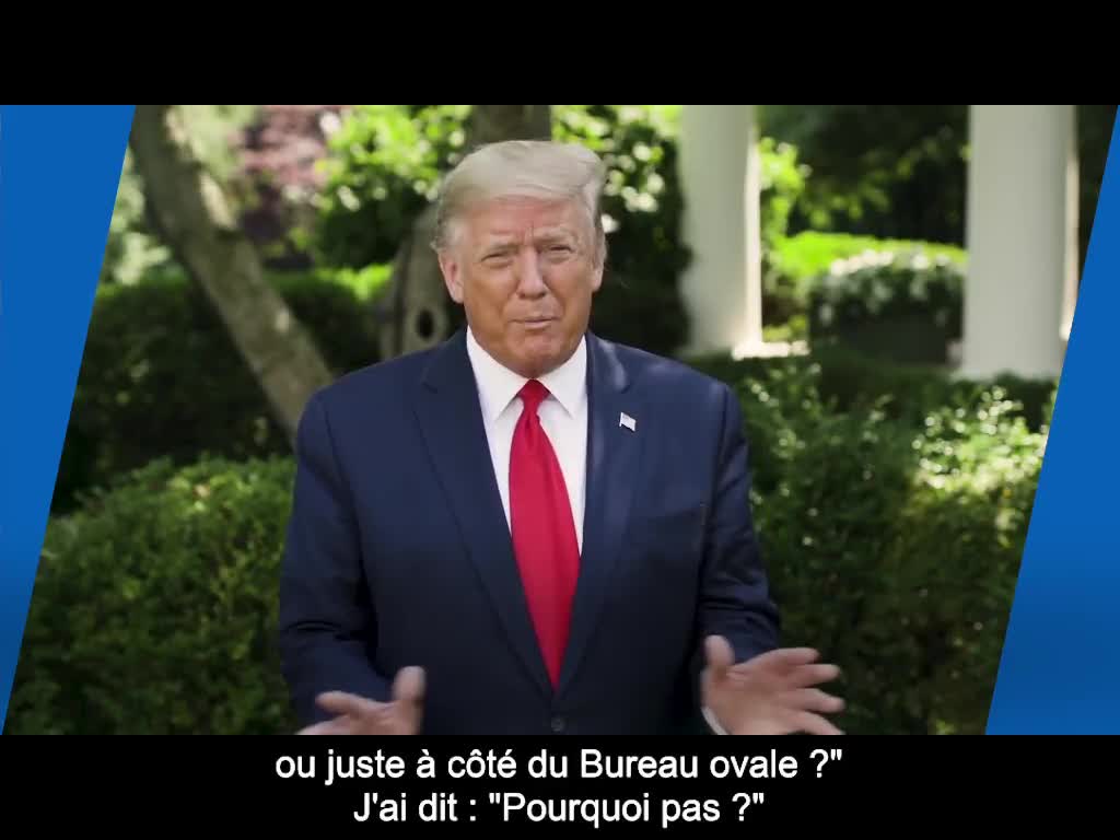 Trump : Son message vidéo au Sommet mondial sur la vaccination 2020 (VOST)