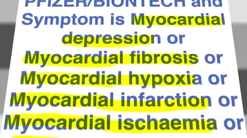 574 KIDS HAVE HAD PFIZER-VAXXX INDUCED HEART ATTACKS IN THE U.S.