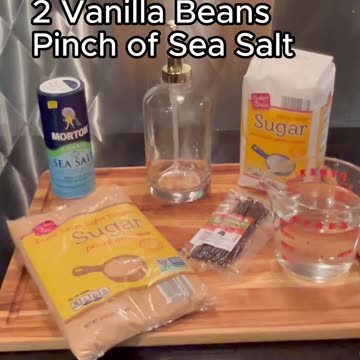 Vanilla Syrup Homemade for Coffee