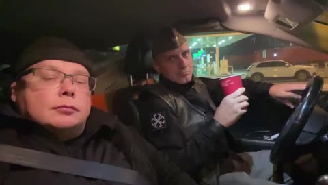 Wojciech z Marcinem wracają z Przemyśla 12.11.2024