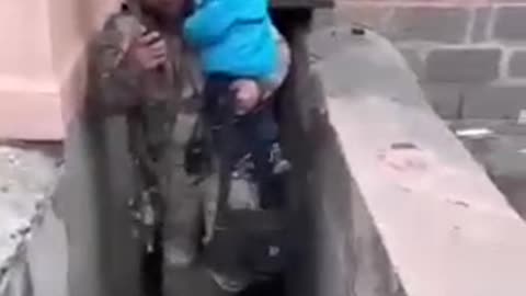 Chechen Special Forces Assisting Families