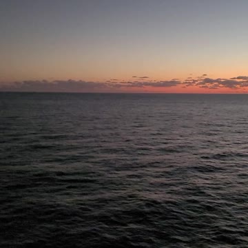 Ocean sunset