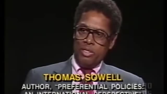 Thomas Sowell Preferential Policies