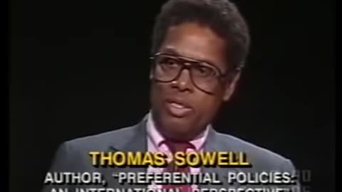 Thomas Sowell Preferential Policies