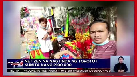 Netizen na nagtinda ng torotot, kumita ng P100,000