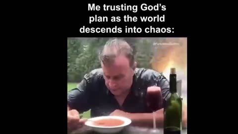 Me Trusting God's Plan .......