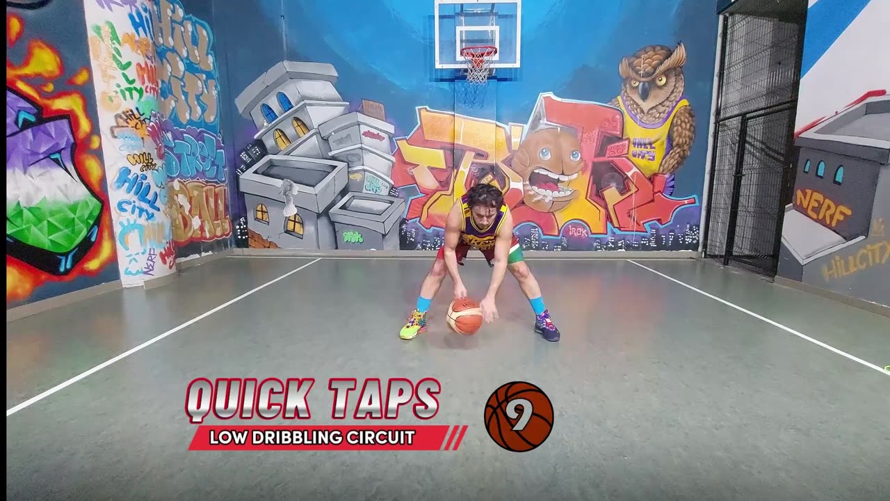 FOLLOW ALONG BASKETBALL DRILLS FOR FOOTWORK AND HAND SPEED