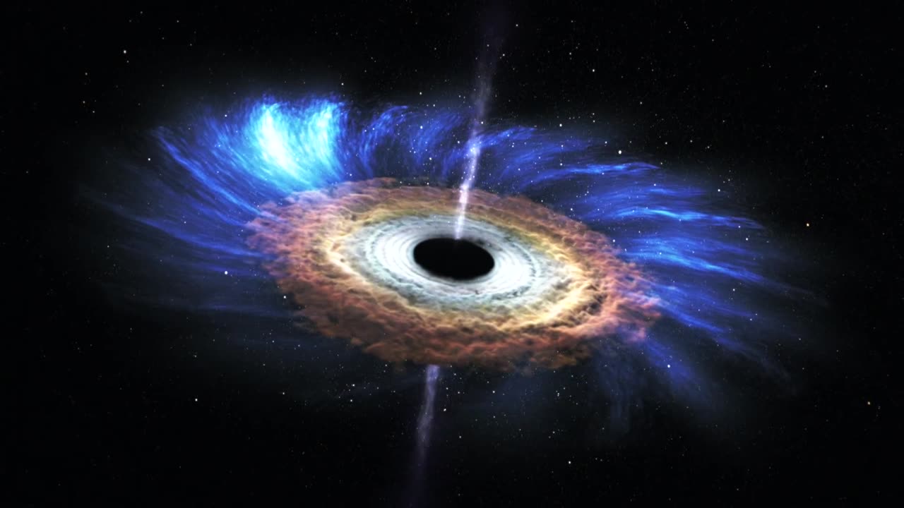 #NASA Massive Black Hole Shreds passing star