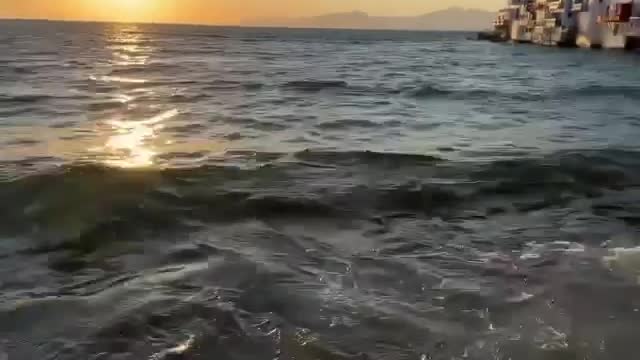 sunset in Greece