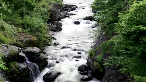 Falling water From Mountain