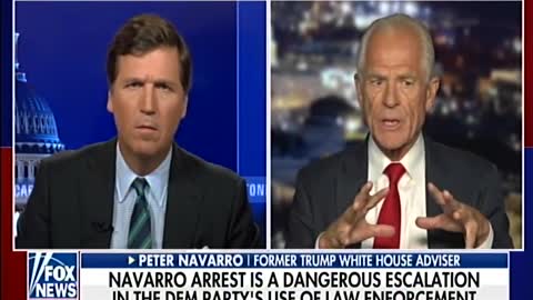 DANGEROUS, UNPRECEDENTED WATERS: Navarro Sounds Off On Biden Regime Persecuting Political Opponents