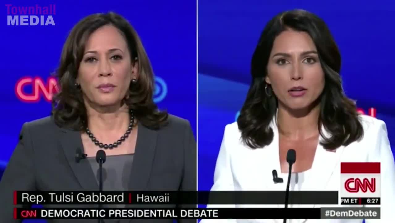 Tulsi Gabbard destroys Kamala Harris in Dem debate