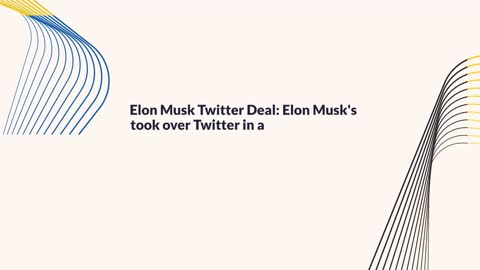 Twitter Shares Fall 20%. Reason: The Elon Musk Saga That Doesn't End