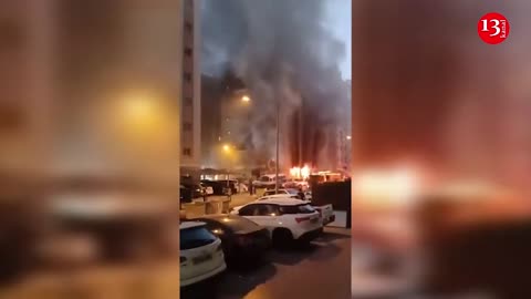 Strong fire kills at least 41 people at a building housing workers in Kuwait