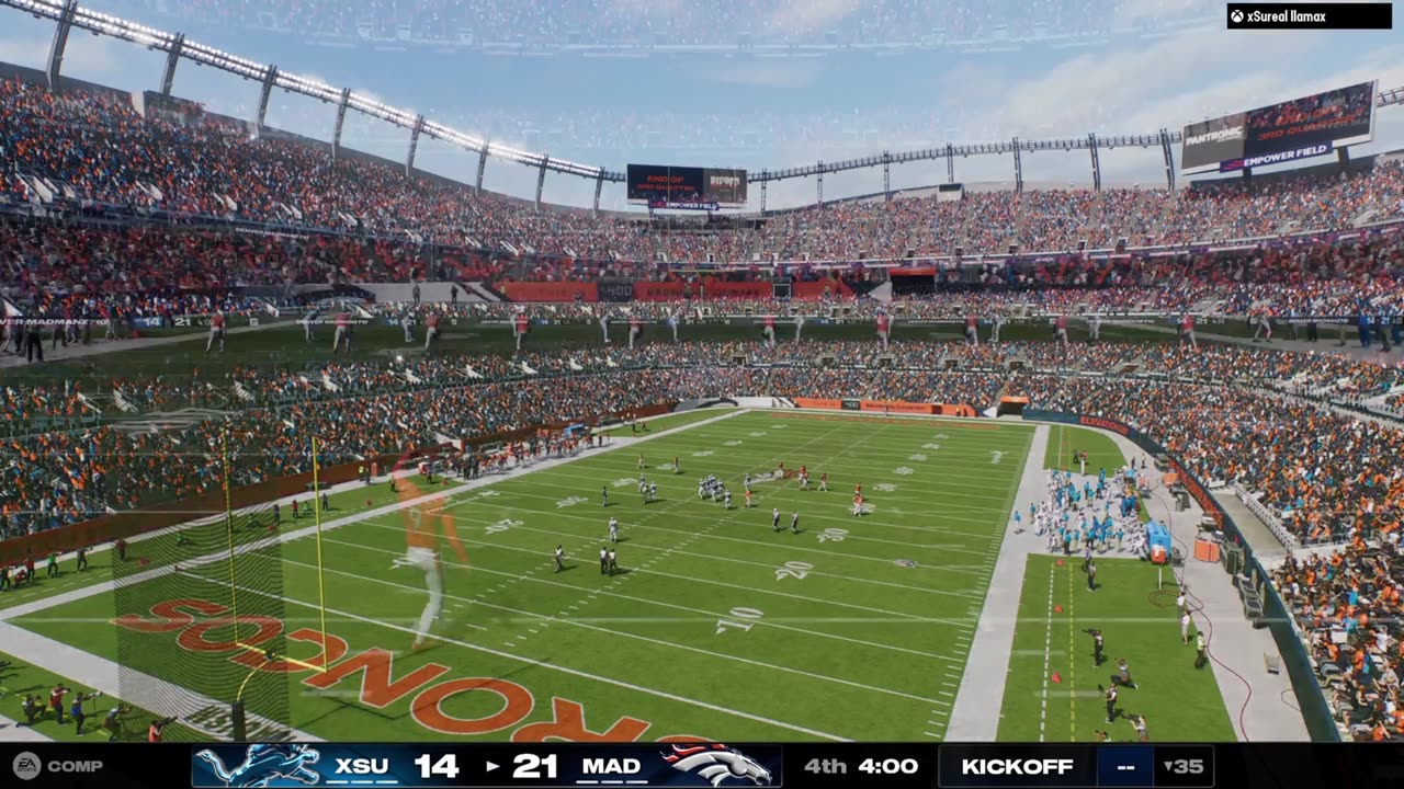 Madden 25 Online H2H Gameplay