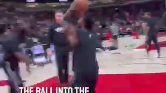 Dunk Pre Game NBA😱😎🔥