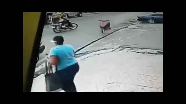 Lucky people caught on camera #1