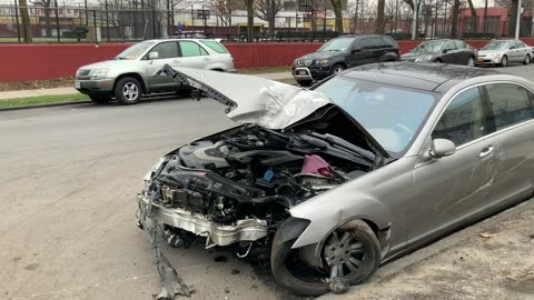 Smashed Car