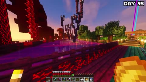 I Survived 100 days on a Survival Island in Minecraft Hardcore!!