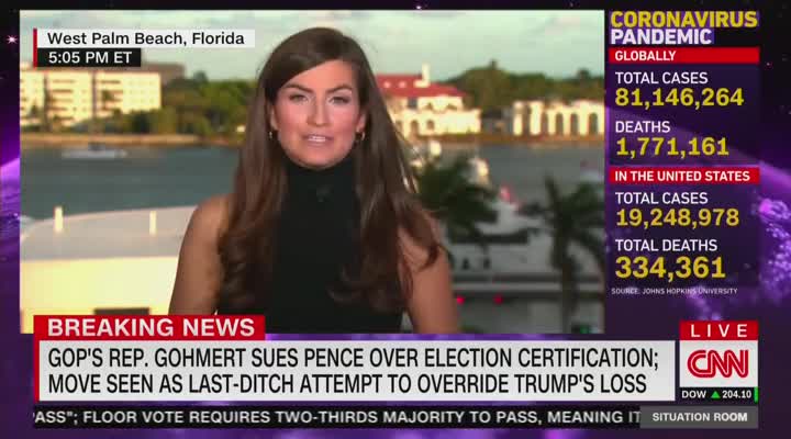 Rep. Gohmert SUES VP Mike Pence Over Election Certification, CNN Melts Down