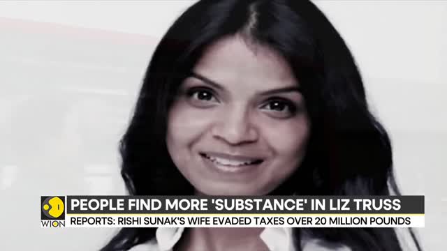 Rishi Sunak's wife evaded taxes over 20 million pounds.