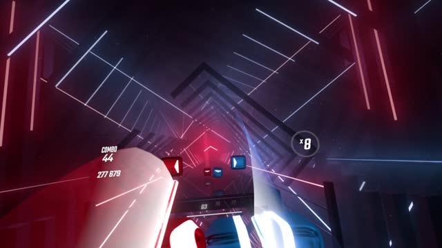 [Beat Saber] Trails from Zero - Inevitable Struggle (hard)