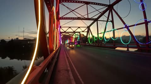 Morning Walk on Ysalina Bridge, Cagayan de Oro