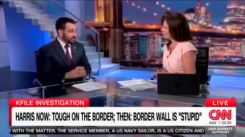 CNN Wrecks Harris for Using Trump’s Border Wall in Campaign ad