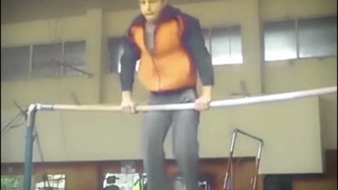The gym pants are flying