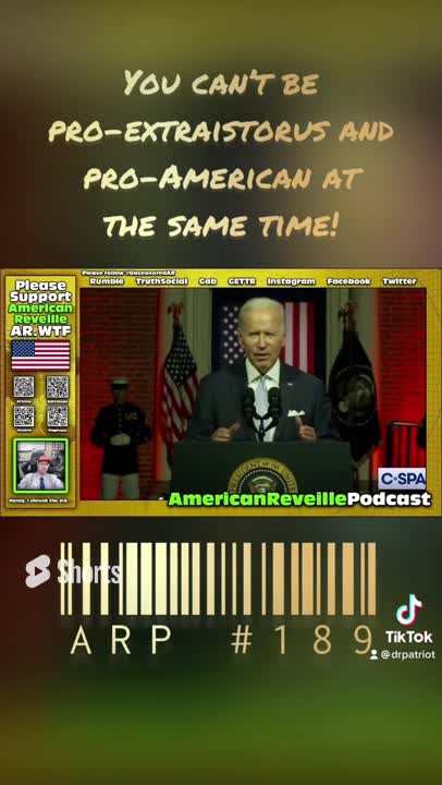 🤦‍♂️ You can’t be pro-extraistorus! #bidenspeech #podcast #clip #commentary #reaction #shorts