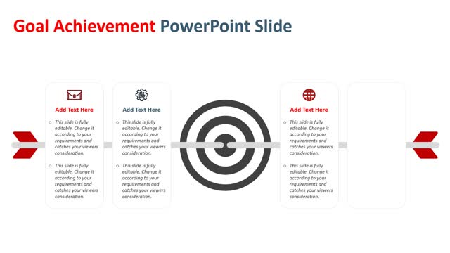 Goal Achievement PowerPoint template