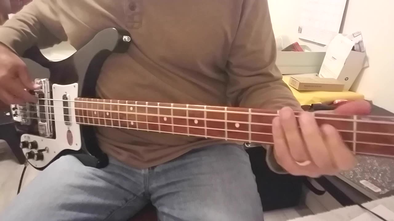 The Knack - Frustrated Bass Cover